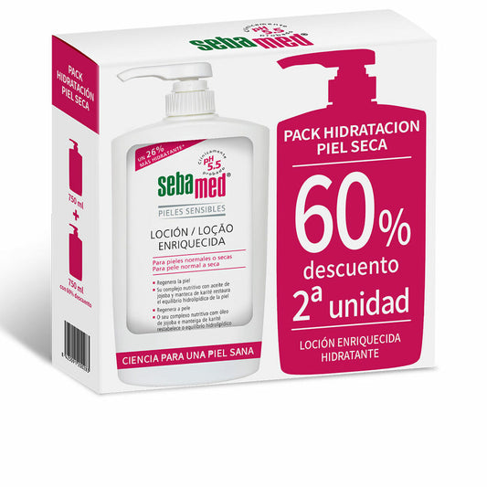 Körperlotion Sebamed Trockene Haut Empfindliche Haut 2 x 750 ml Regenerierend