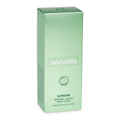 Anti-Aging-Nachtceme Sensilis Supreme Renewal Detox Cure (30 ml)