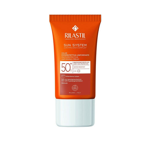 Sonnenschutz mit Farbe Rilastil Sun System Spf 50+ (50 ml)