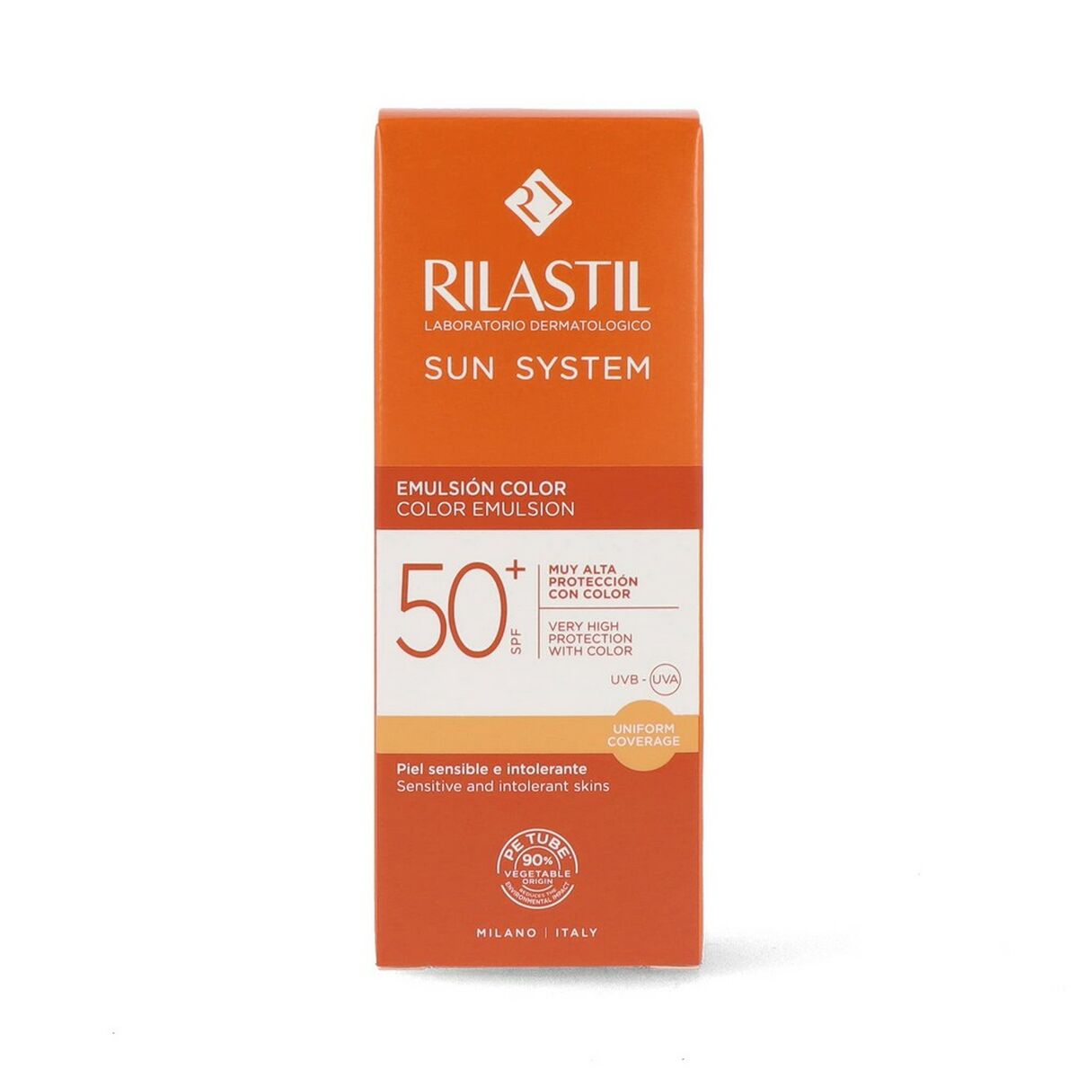 Sonnenschutz mit Farbe Rilastil Sun System Spf 50+ (50 ml)