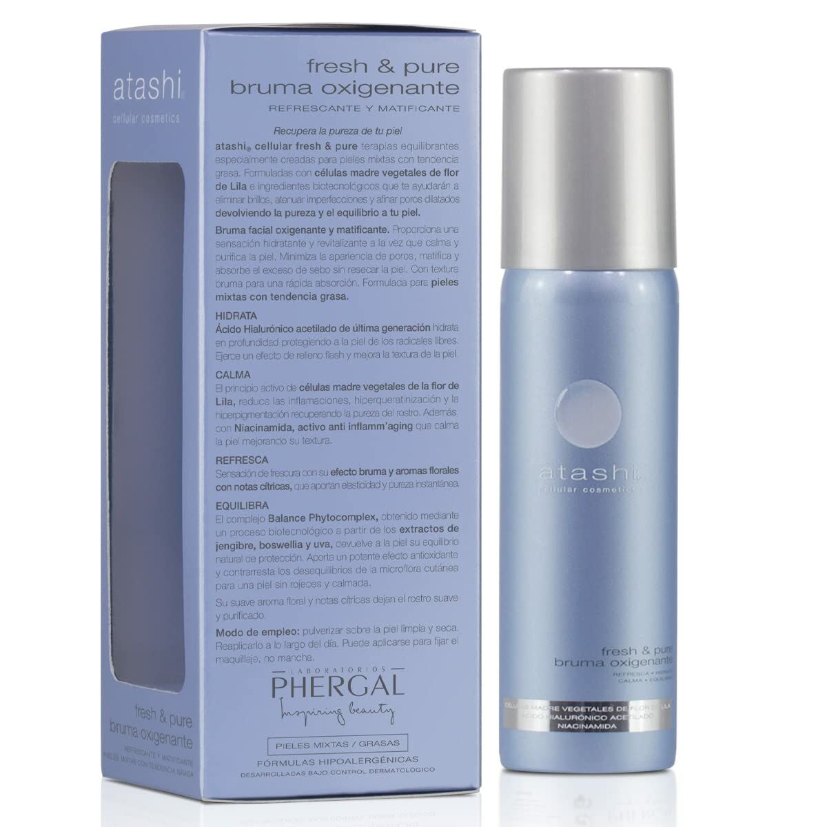 Gesichtscreme Atashi Fresh Pure 60 ml