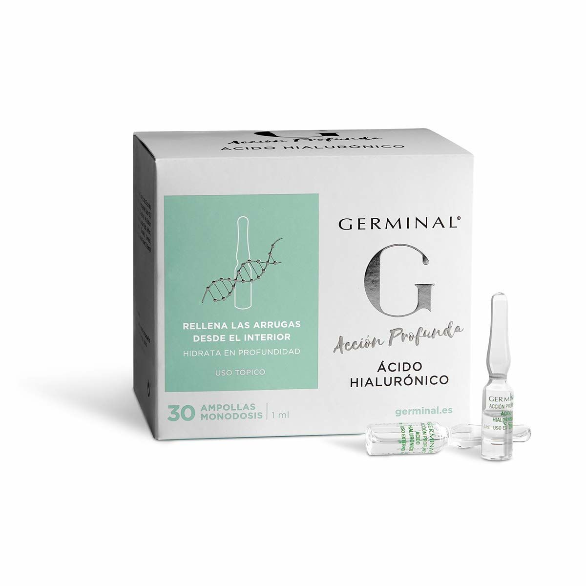 Hyaluronsäure Germinal Acción Profunda 30 x 1 ml Ampullen 1 ml