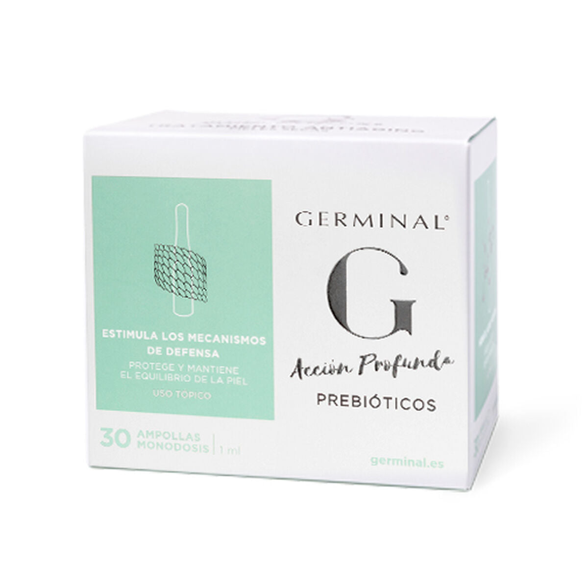 Antiaging Kapseln Germinal Acción Profunda Ampullen x 30 Prebioticos 1 ml