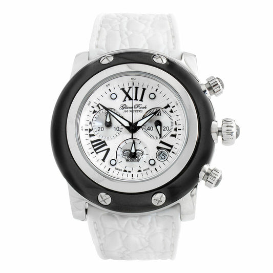 Damenuhr Glam Rock GR30108WHITE (Ø 46 mm)