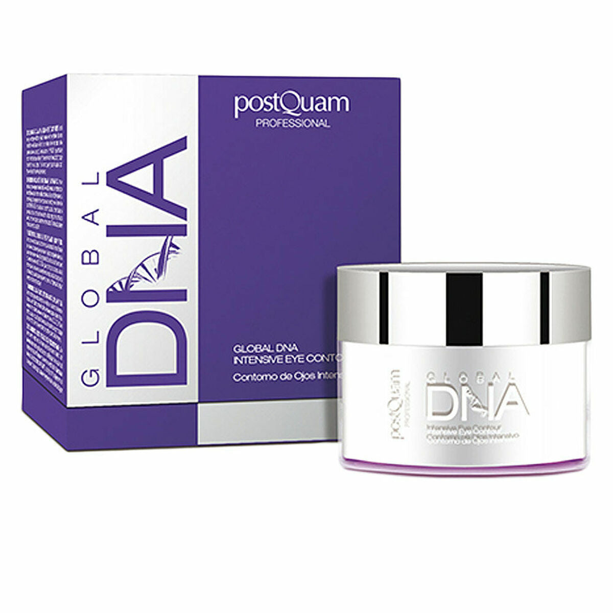 Antiaging Creme für die Auguenkontour Postquam PQEGLDNA03 15 ml