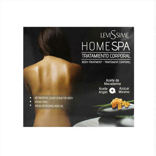 Körpercreme Levissime Pack Home Spa Argan