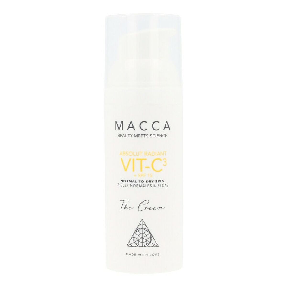 Aufhellende Creme Absolut Radiant VIT-C3 Macca Trockene Haut Spf 15 (50 ml)