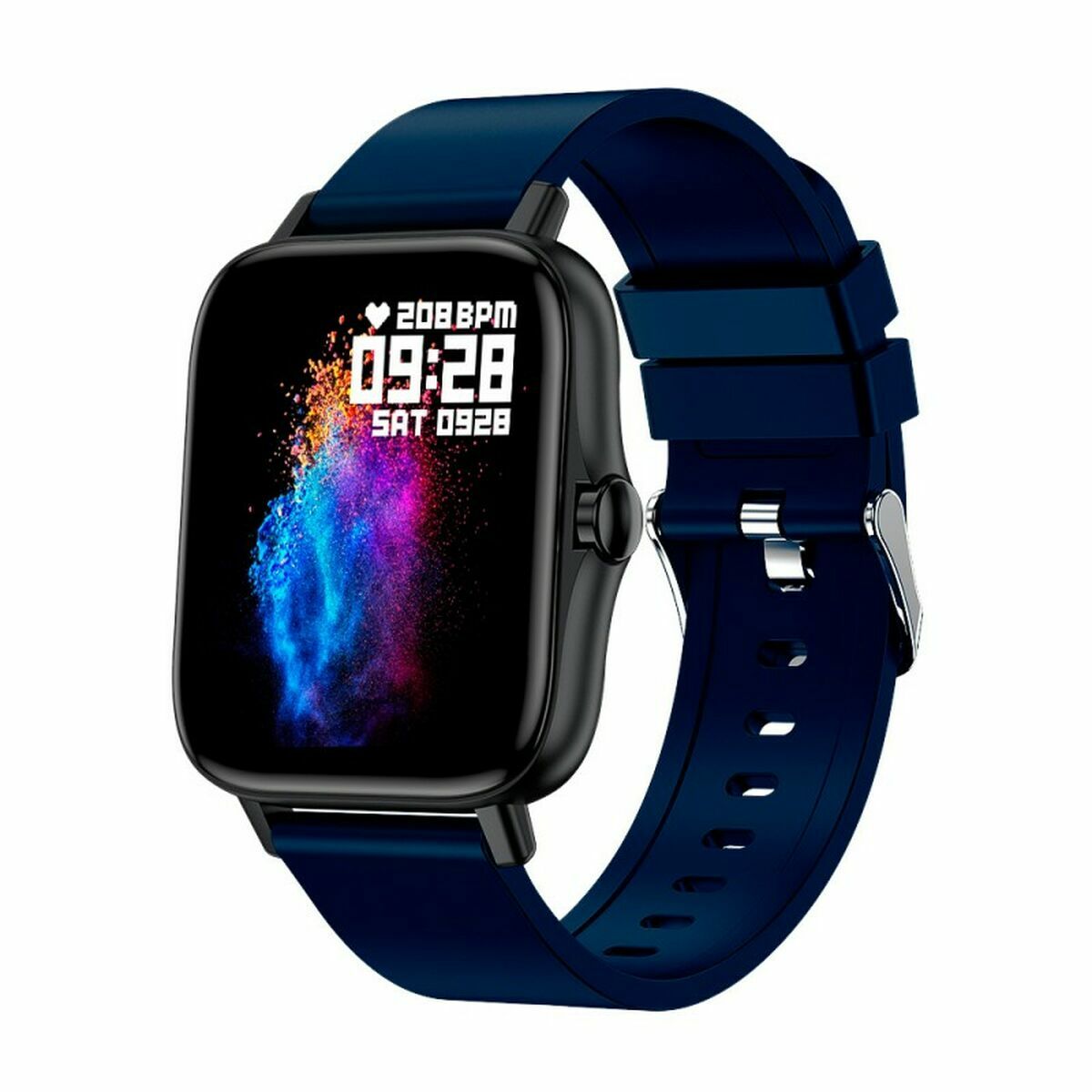 Smartwatch DCU MODERN CALLS & SPORT 1,7" Marineblau 28 mm 1" Blau Schwarz Schwarz/Weiß