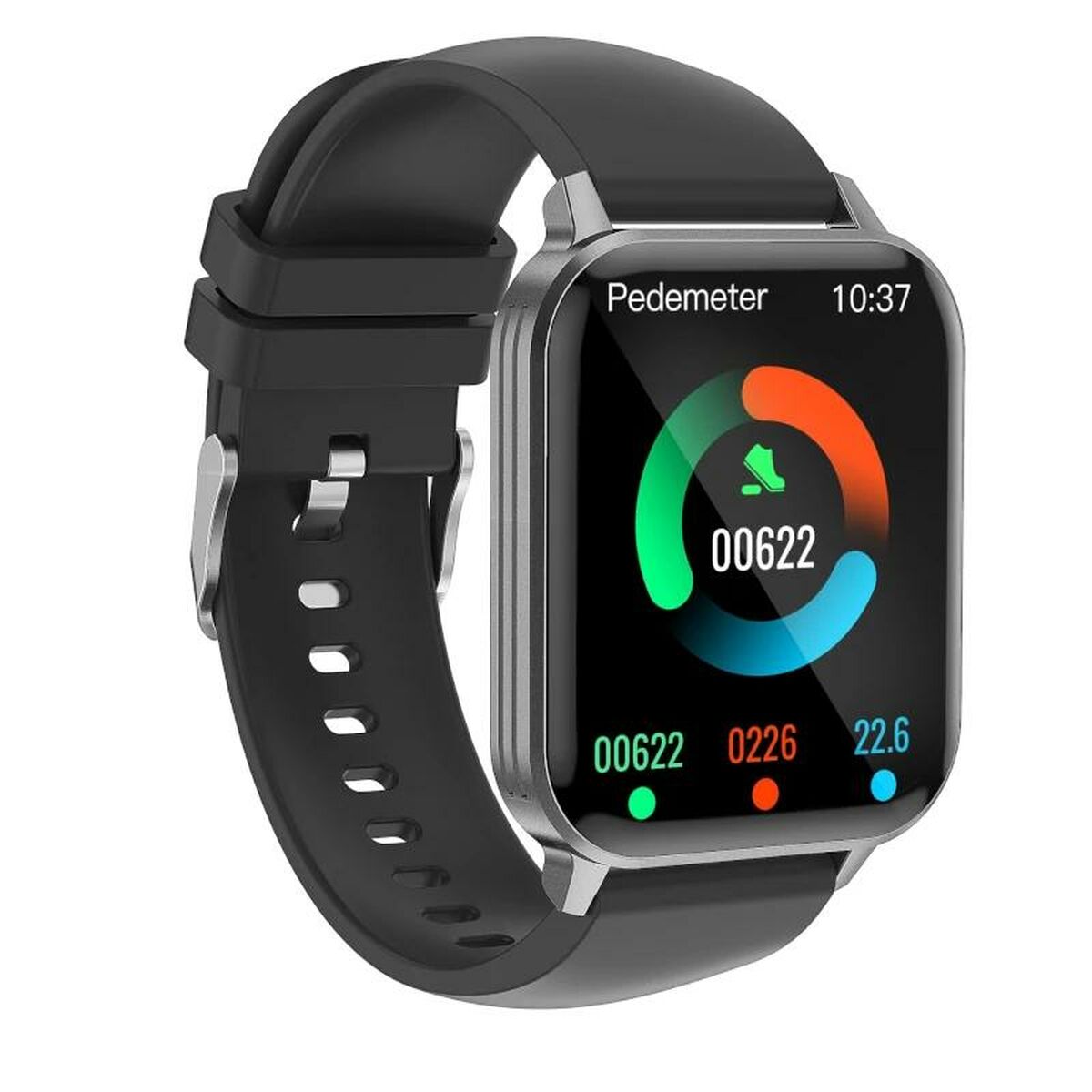 Smartwatch LEOTEC LESW41K Schwarz