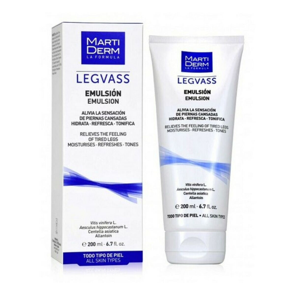 Müde Beine Körperlotion Legvass Martiderm Legvass (200 ml) 200 ml