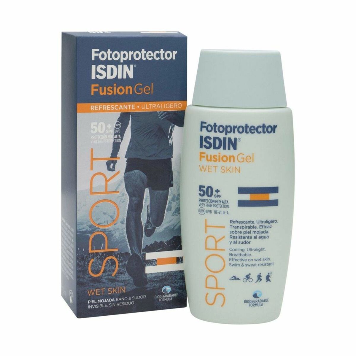 Sonnenschutz-Gel Isdin Fusion Gel Sport SPF 50+ 100 ml