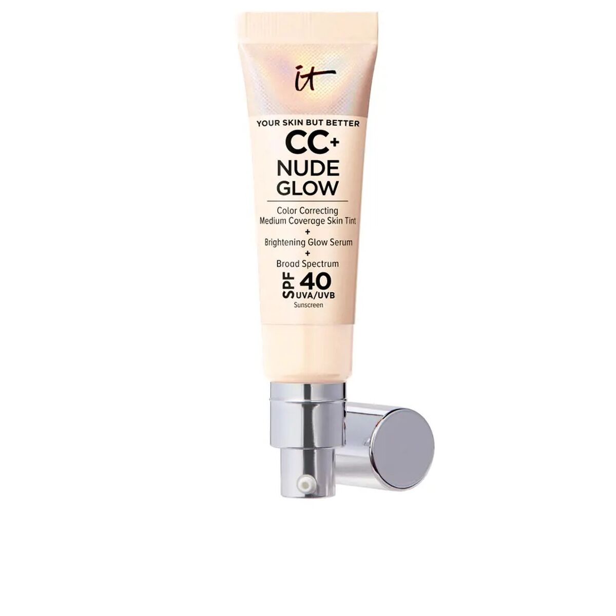 Cremige Make-up Grundierung It Cosmetics CC+ Nude Glow Fair Spf 40 32 ml