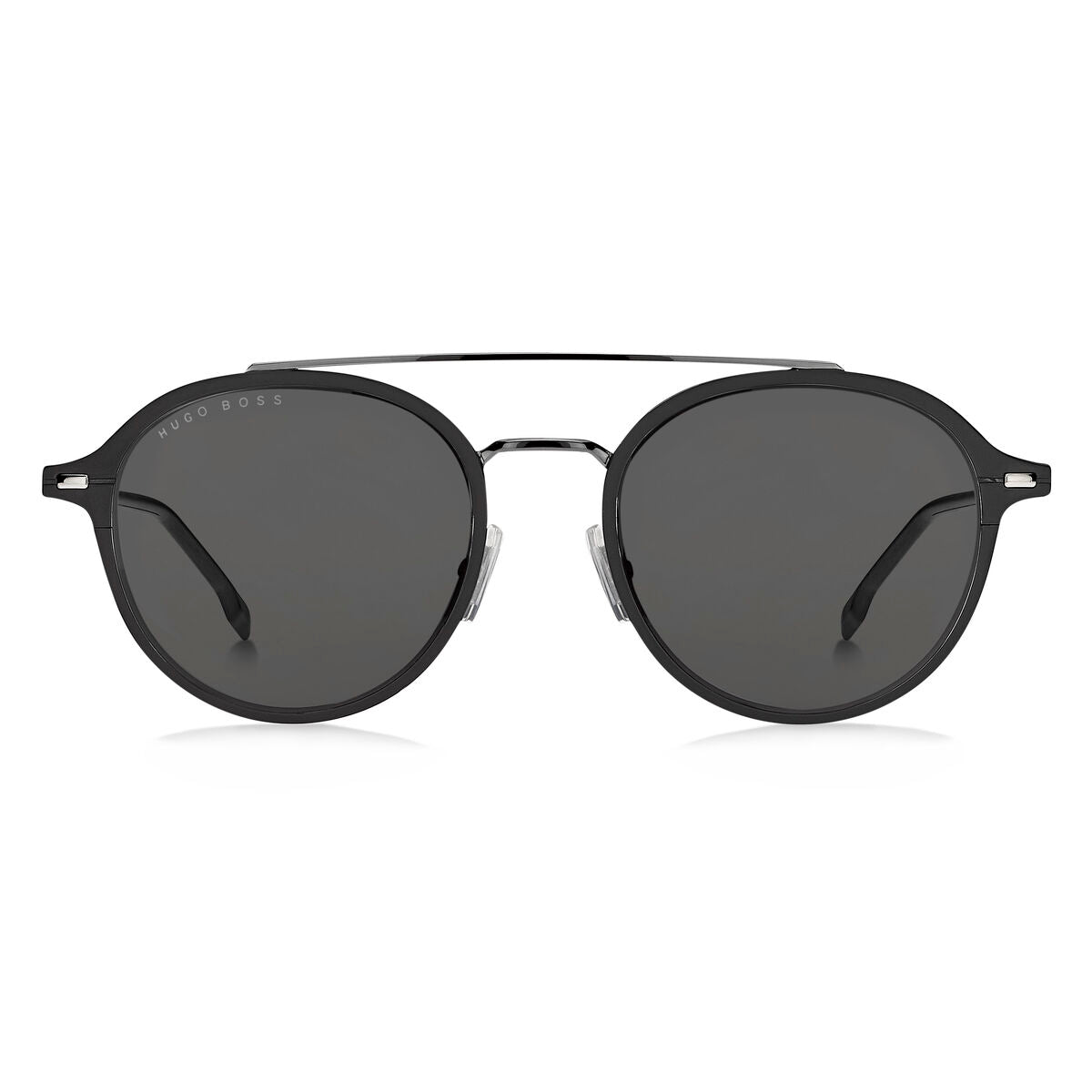 Herrensonnenbrille Hugo Boss S Grau Schwarz