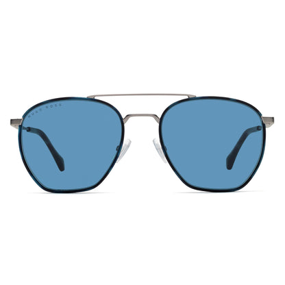 Herrensonnenbrille Hugo Boss S Silberfarben