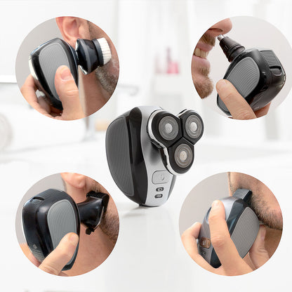 Wiederaufladbarer Ergonomischer 5 in 1 Rasierapparat Shavestyler InnovaGoods