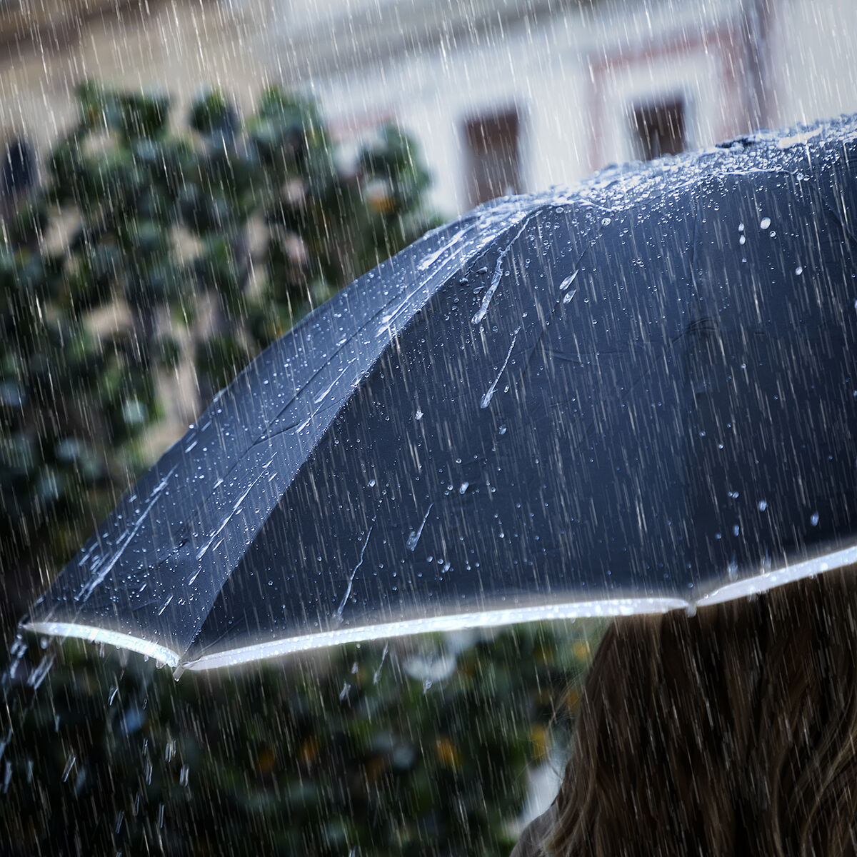 Regenschirm mit umgekehrter Faltung und mit LED Folbrella InnovaGoods