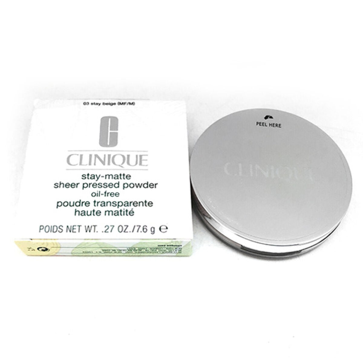 Kompaktpuder Stay-Matte Clinique Face Powders (7,6 g)