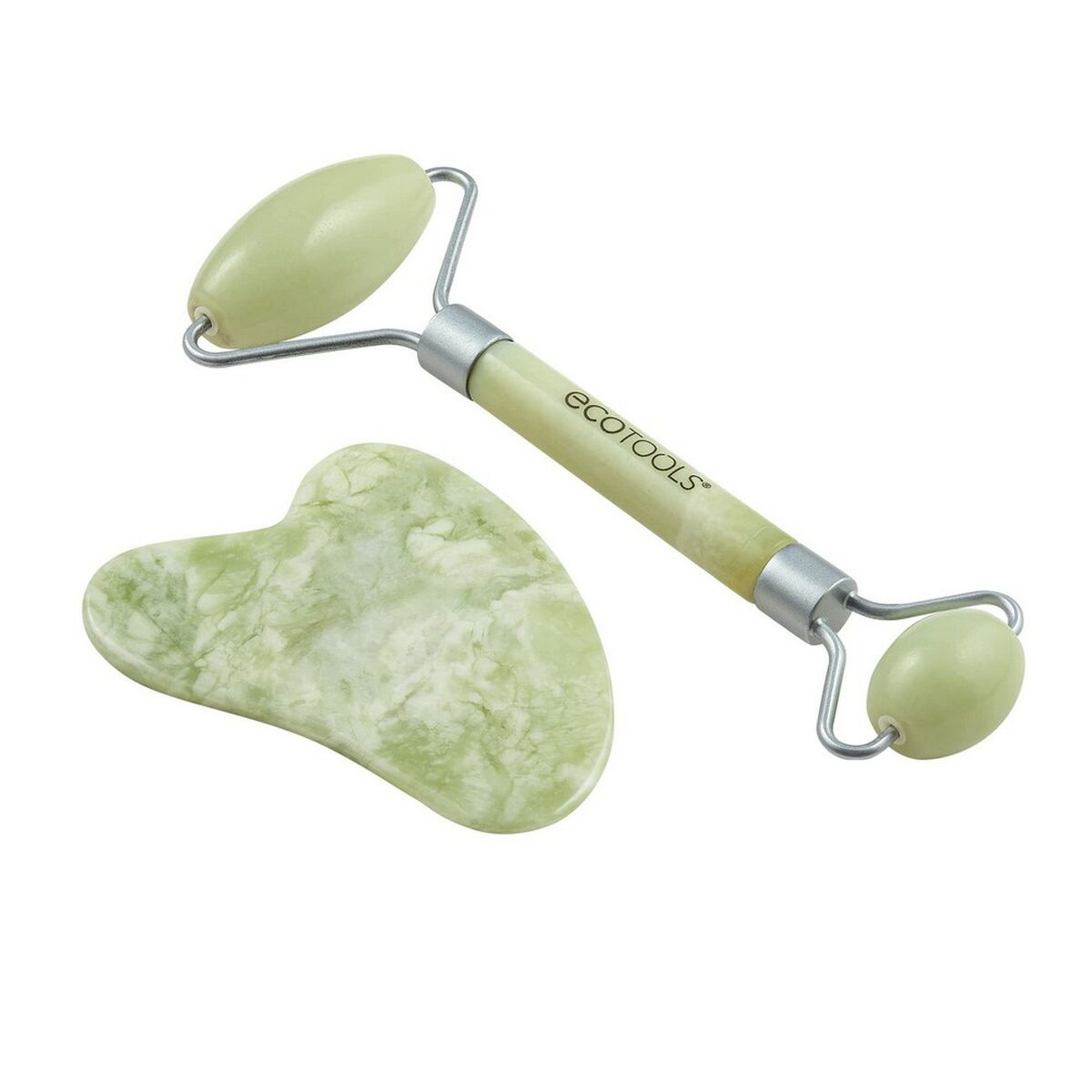 Anti-Aging-Pflege für Gesicht und Hals Ecotools Jade Jade Satz 2 Stücke