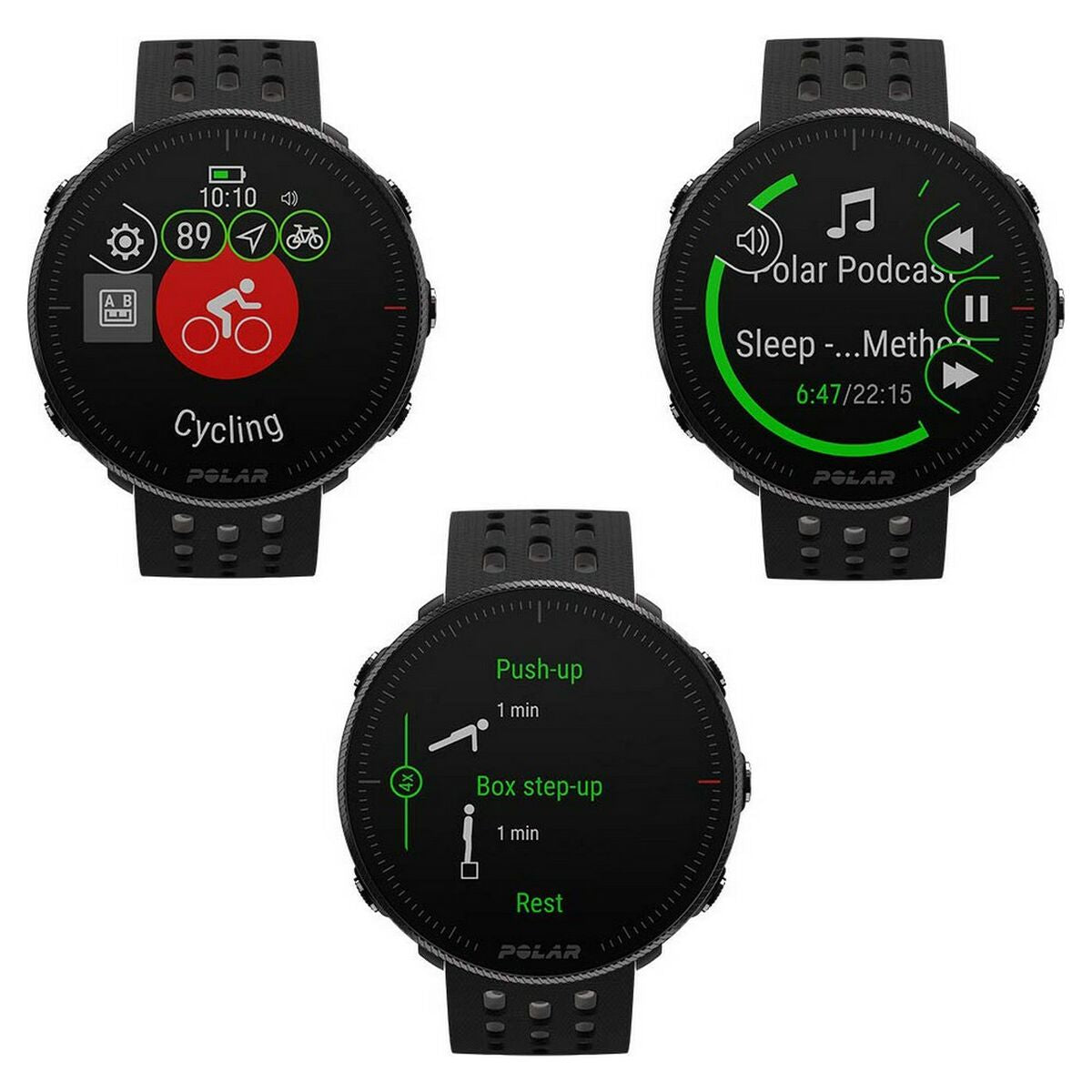 Smartwatch Polar Vantage M2 Running GPS Schwarz