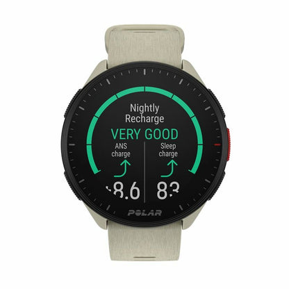 Uhr Sportlich Polar Weiß 1,2"