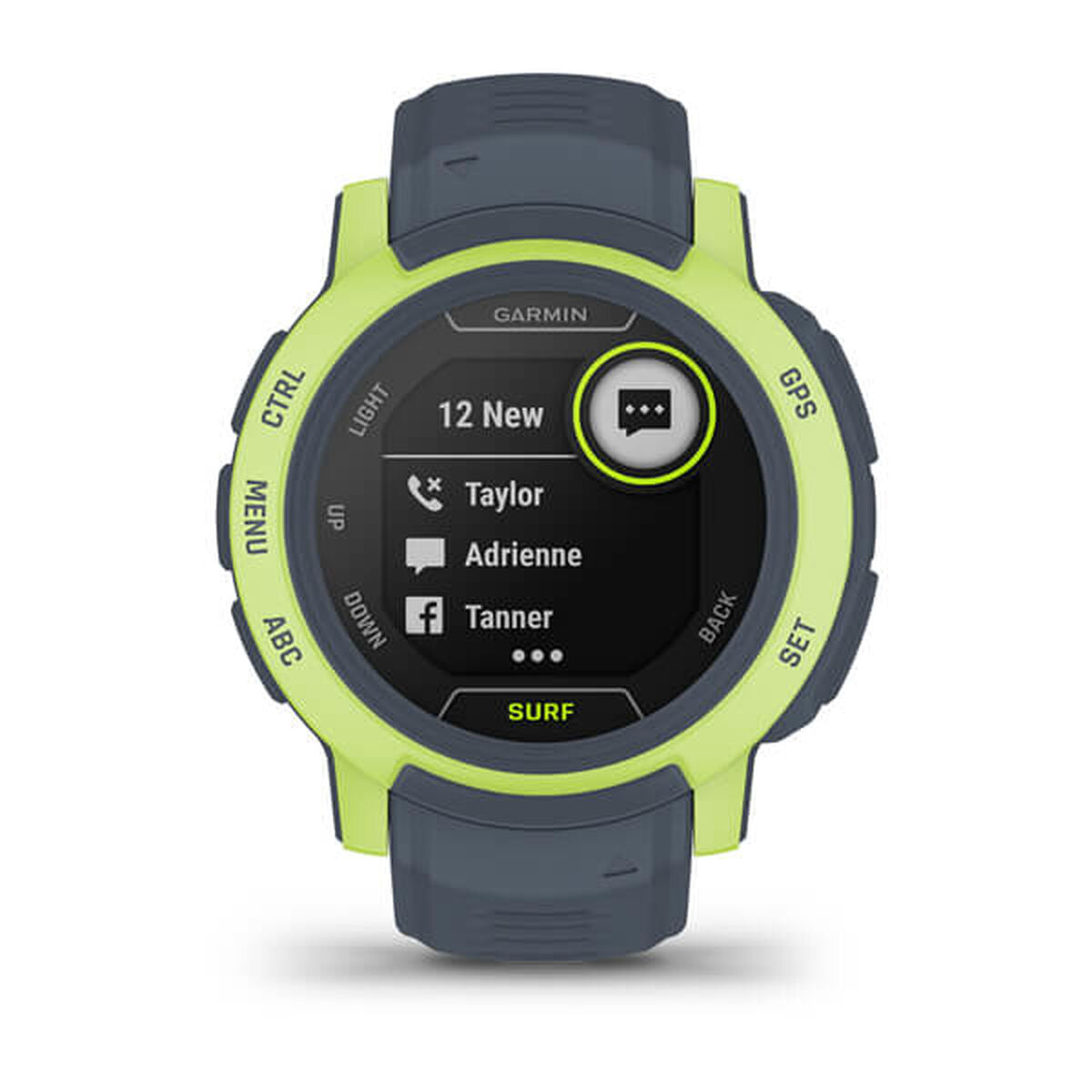 Smartwatch GARMIN 010-02626-02 Neongrün 0,9" Grau Verde, gris