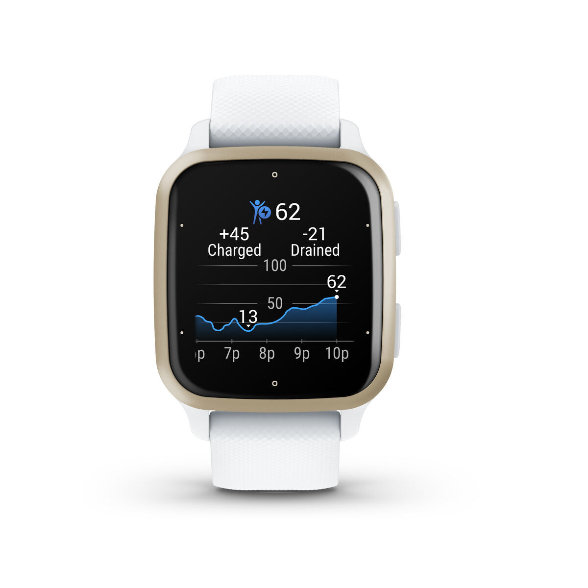 Smartwatch GARMIN Weiß 1,4"