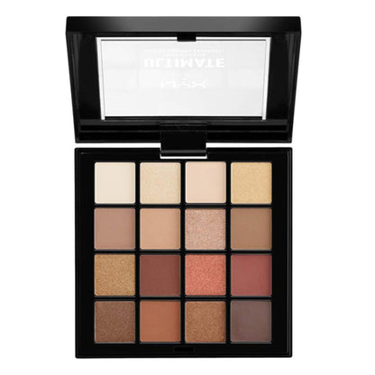 Palette mit Lidschatten Ultimate NYX (0,86 g x 16)