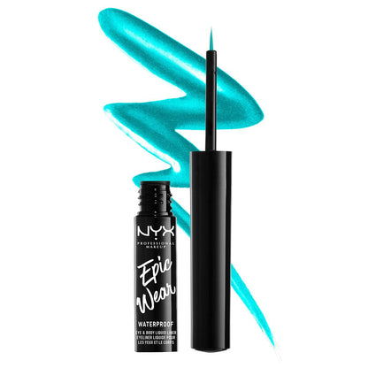 Eyeliner NYX Epic Wear Fluid teal metalic