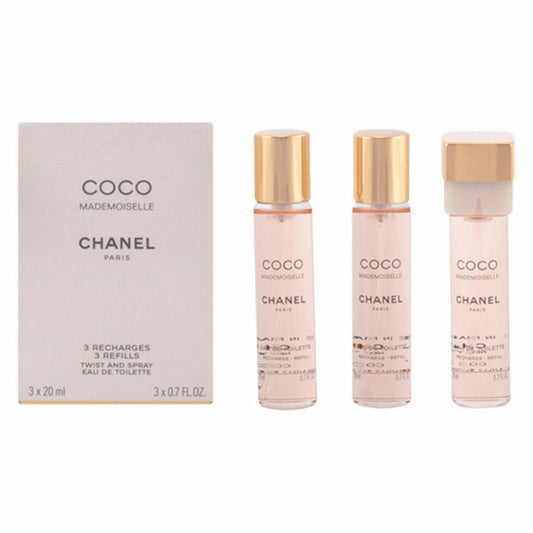 Damenparfüm Coco Mademoiselle Chanel EDT 3 x 20 ml 20 ml 60 ml