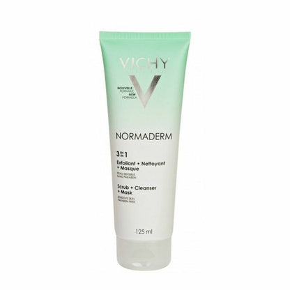 3 in 1 Gesichtspeeling NORMADERM Vichy CVI103B2 (125 ml) 125 ml