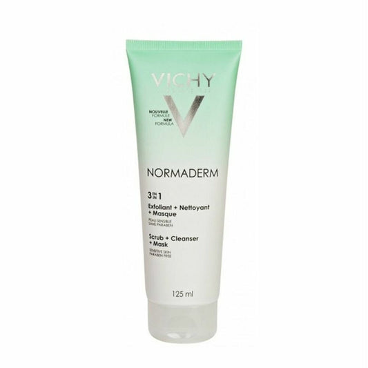 3 in 1 Gesichtspeeling NORMADERM Vichy CVI103B2 (125 ml) 125 ml