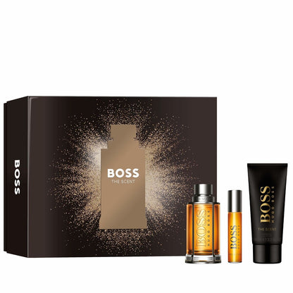 Set mit Herrenparfüm Hugo Boss EDT BOSS The Scent 3 Stücke