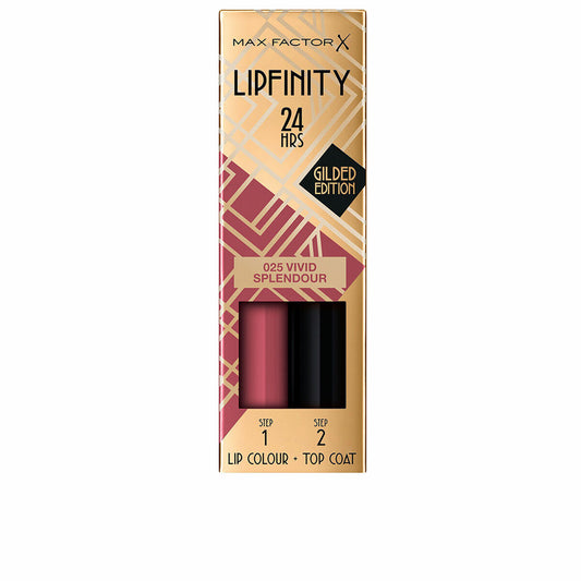 Lipgloss Max Factor Lipfinity 24H Nº 025 Vivid splendour 2 Stücke