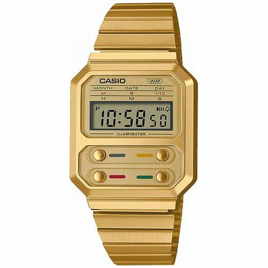 Unisex-Uhr Casio A100WEG-9AEF LED