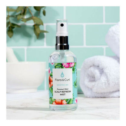 Haarnebel Flora & Curl Soothe Me Coco Erfrischend Minze Beruhigend 100 ml