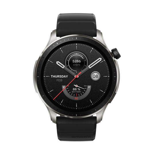 Smartwatch Amazfit GTR 4 Superspeed Black Schwarz 1,43" Ø 46 mm