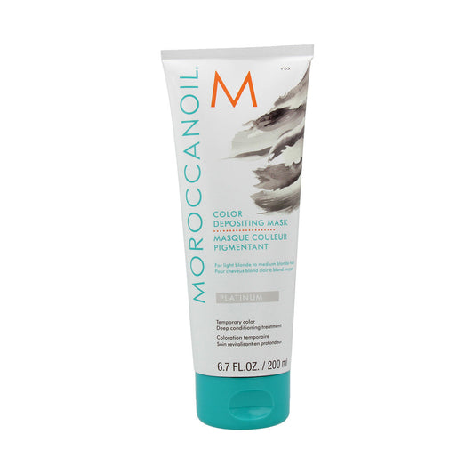 Haarmaske Moroccanoil Depositing Platinum 200 ml