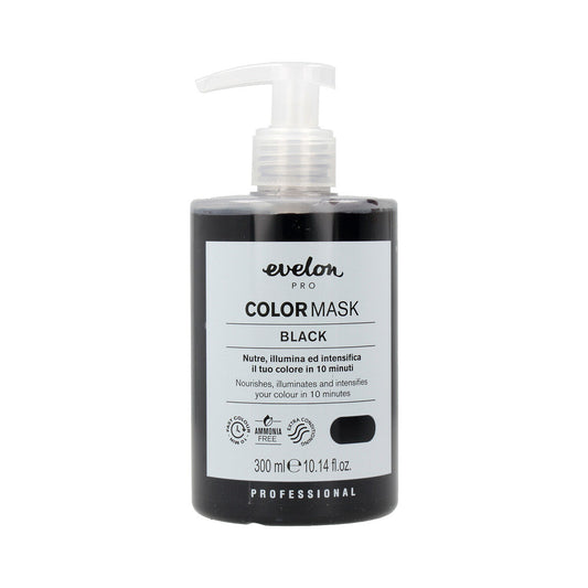 Haarmaske Evelon Pro Pro Color Schwarz Ohne Ammoniak (300 ml)