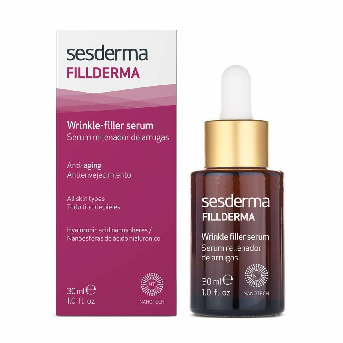 Gesichtsserum Sesderma Fillderma Anti-Falten 30 ml