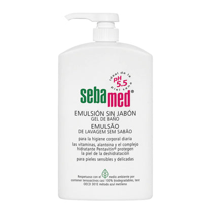 Hygiene-Set Sebamed Emulsión Sin Jabón Gel De Baño Badelotion ohne Seife (2 pcs)