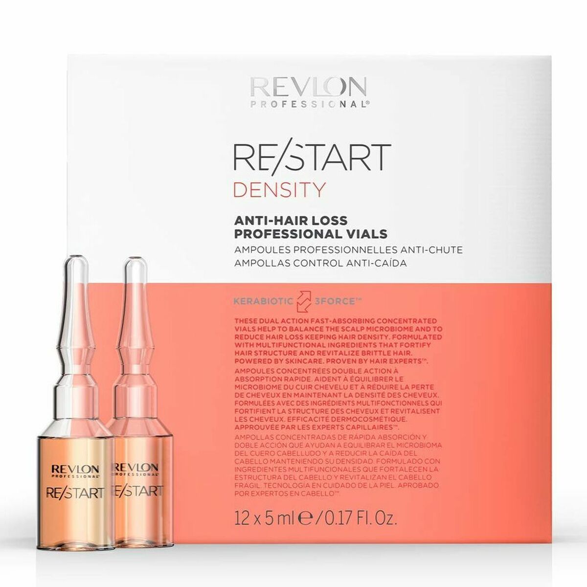 Anti-Haarausfall Ampullen Revlon Restart Density (12 x 5 ml)