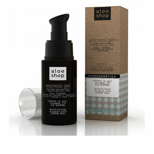 Gesichtsgel Aloe Shop Express Feuchtigkeitsspendend Anti-Müdigkeit (30 ml)